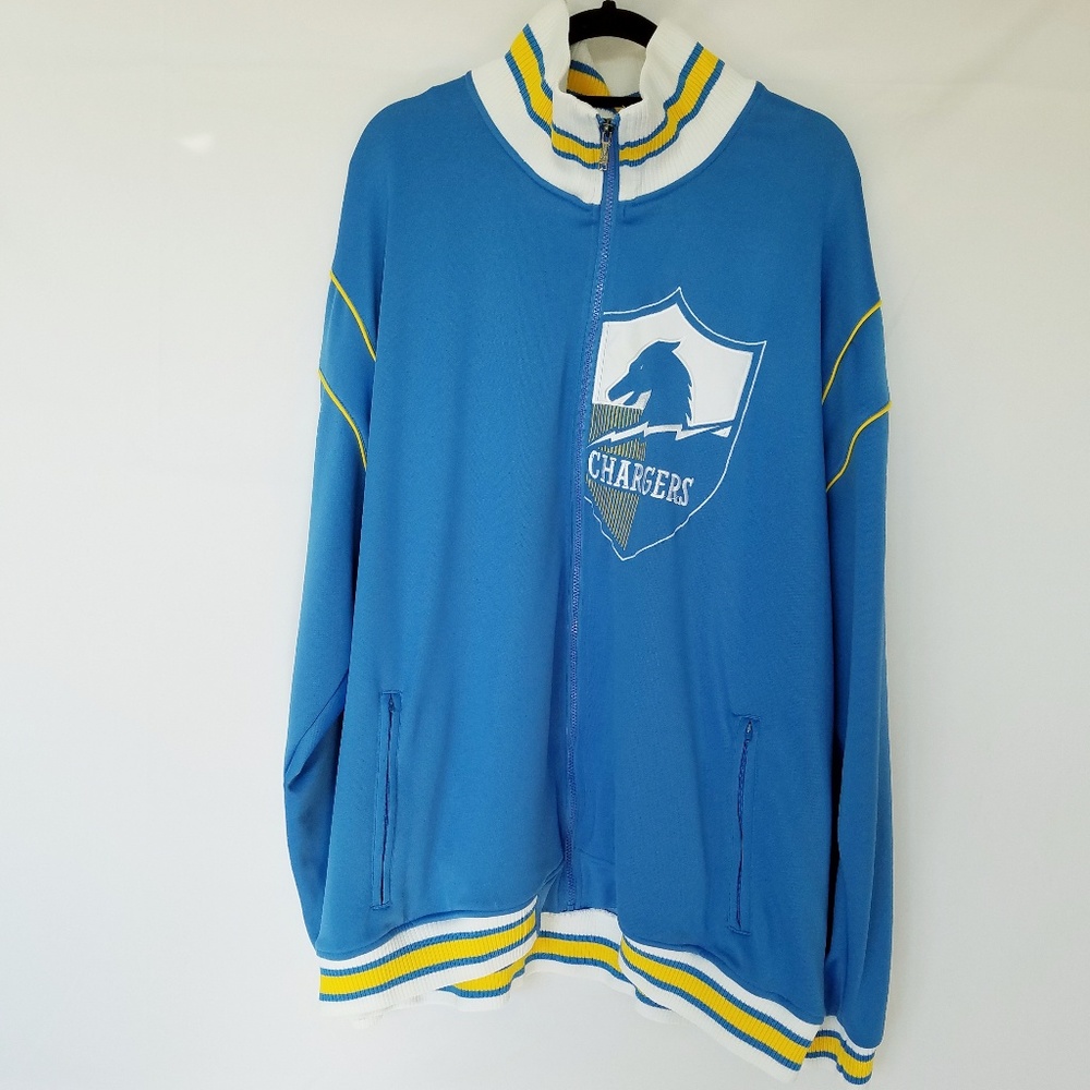 LA Chargers Reebok Zip Up Sweatshirt